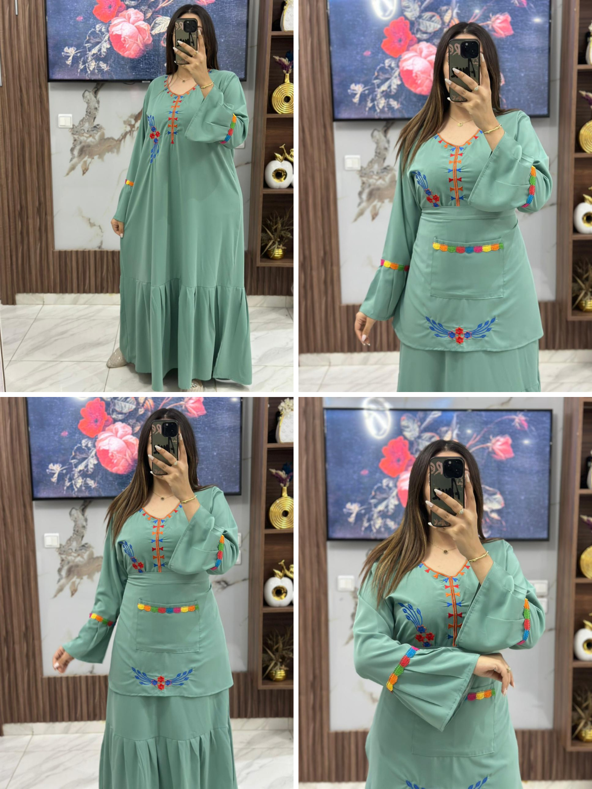 ROBE AVEC TABLIER