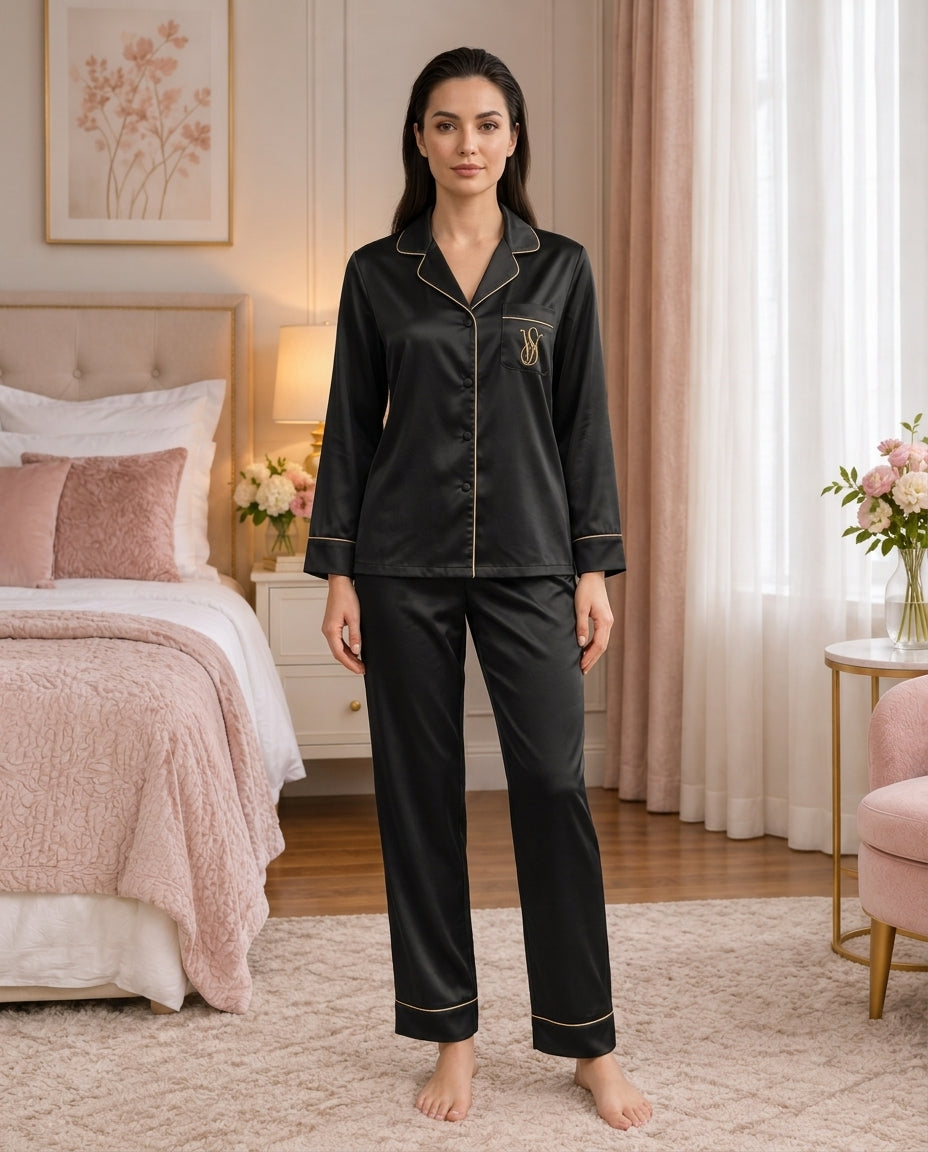 Pyjama Elégante en Satin