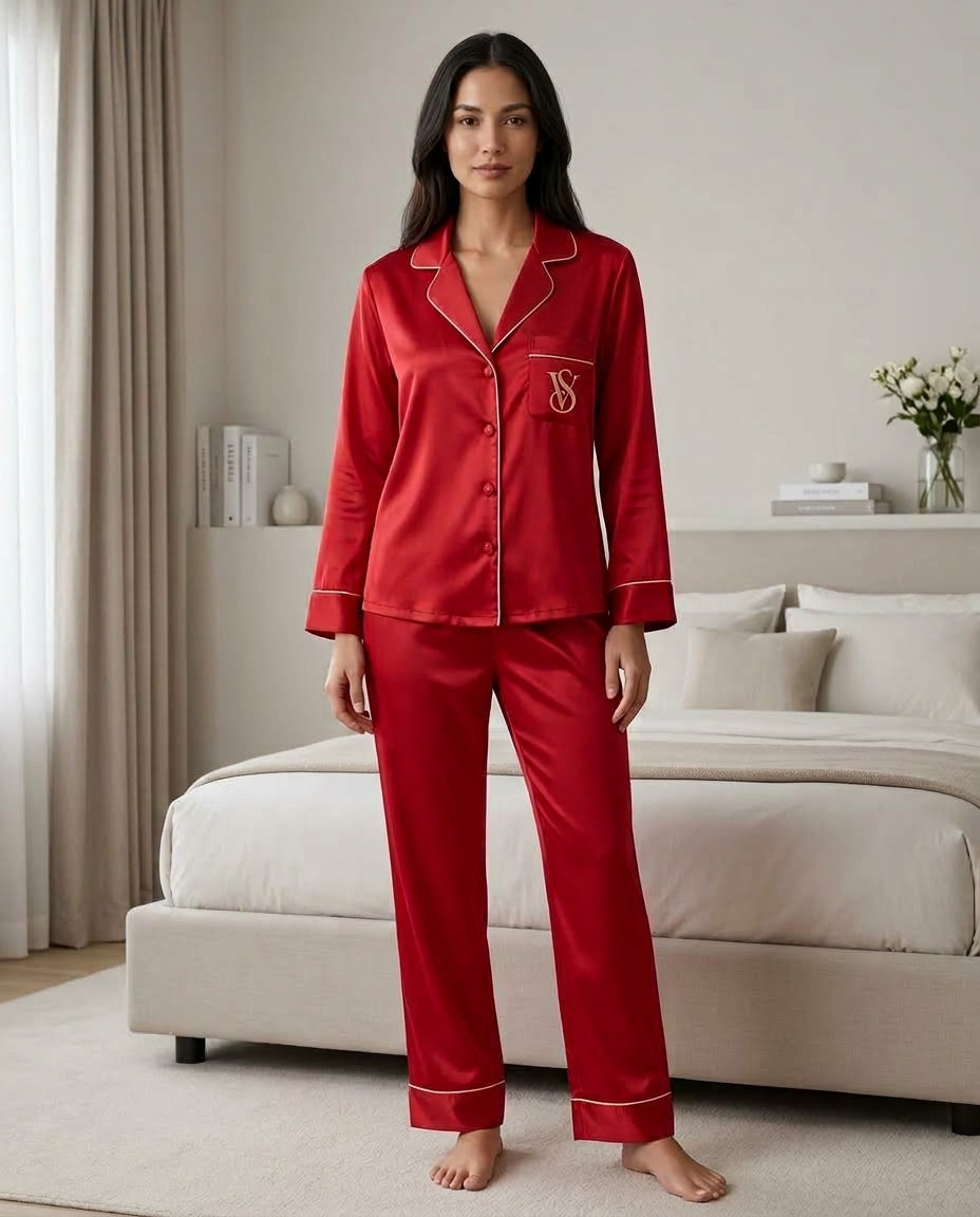 Pyjama Elégante en Satin